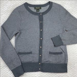 Eddie Bauer Cotton/Cashmere Blend Cardigan